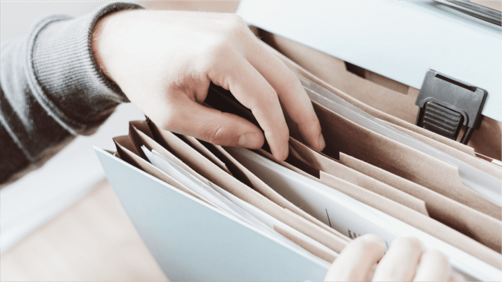 accordion file folder