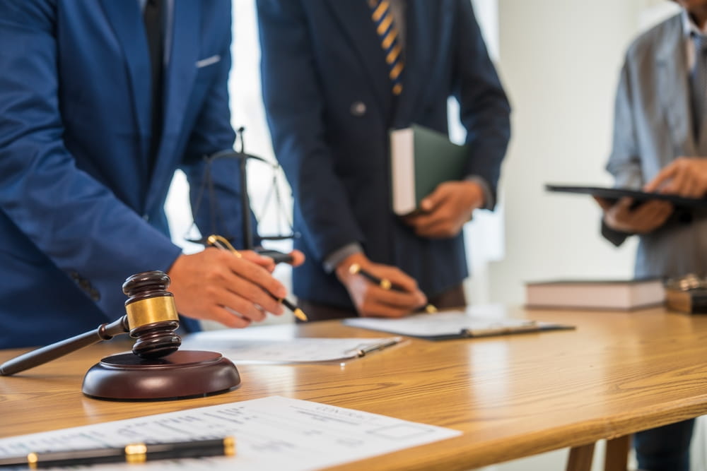 Palm Springs CA probate attorney team reviewing estate documents and handling probate cases