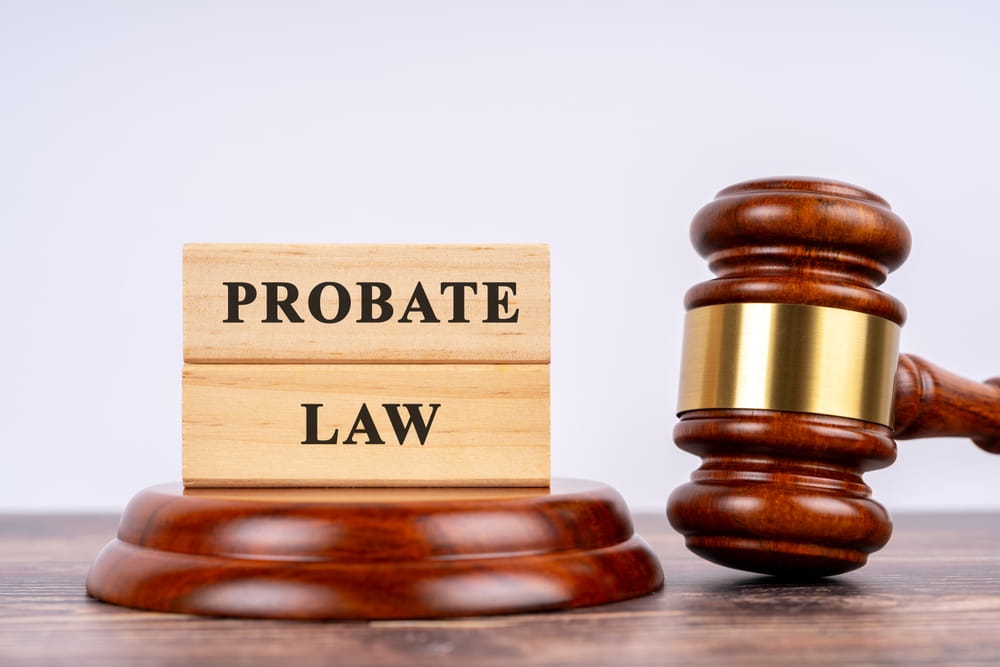 Probate law concept with gavel for Riverside probate attorney